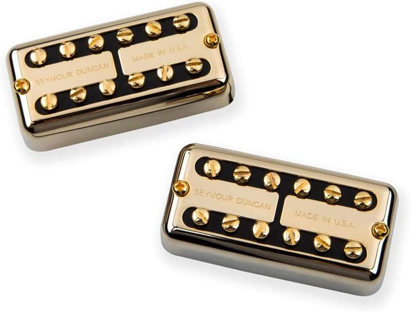 Mint Seymour Duncan 11305-09-Gc Psyclone Humbucker 2-piece Pickup Set - Gold image 1