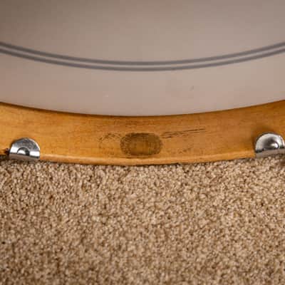 1970s Tempro Tiger Eye's Pearl Drum Set 14x20 8x12 and 16x16 image 13