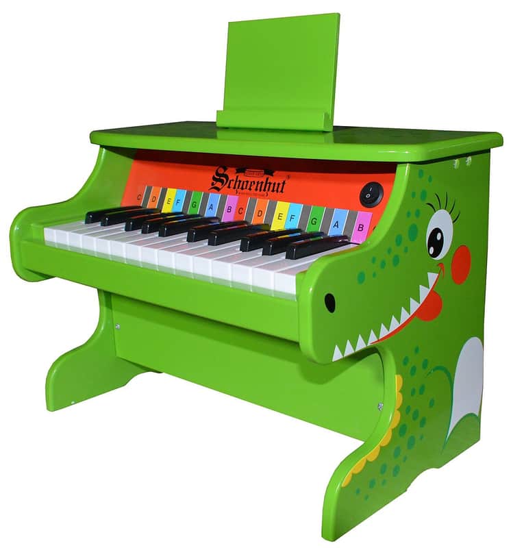 Schoenhut 2514A 25-Key Alligator Tabletop Digital Children's Piano image 1
