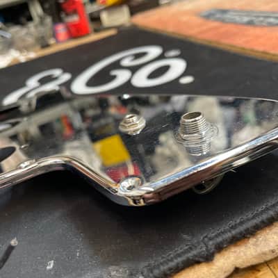 Guyatone Kent Regent Videocaster LG130 guitar chrome pickguard 1960’s - Chrome image 6