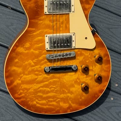 Gibson Les Paul Std. 80 Heritage Elite 1982 - stunning 43 year old crazy Quilted Maple Honey'burst Elite Museum Quality. image 1