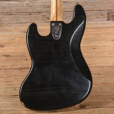 Fender Jazz Bass Black 1977 image 3