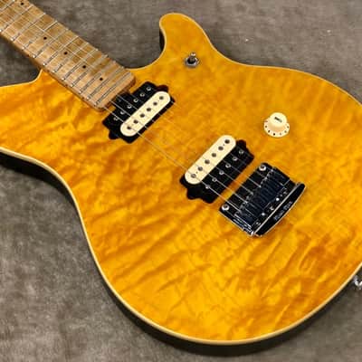 Music Man Eddie Van Halen STD TG - Translucent Gold hardtail -1995- So rare!! with original H.C image 1