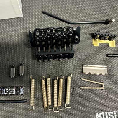 Schaller Lockmeister 7 - Black Floyd Rose Floating Trem Made in Germany image 3