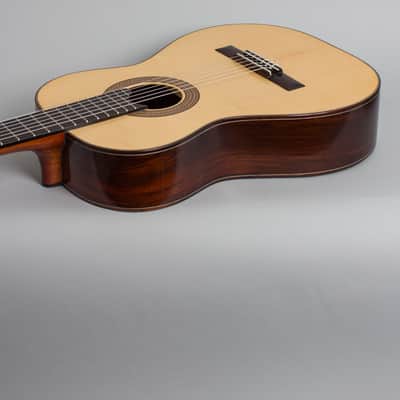 Jorge Menezes Hermann Hauser Style Classical Guitar (2023), ser. #106, black tolex hard shell case. image 7
