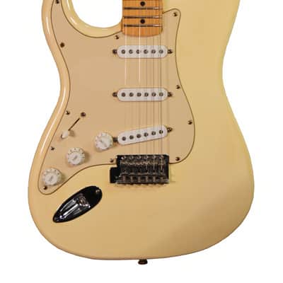 Fender Left Handed Stratocaster Standard MIM Electric Guitar – Used - White image 2