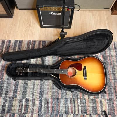 Gibson Custom Shop J-45 Koa Carpathian Spruce Acoustic-Electric Guitar 2025 Honeyburst image 10