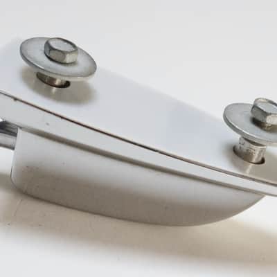 Set of 20 Ludwig Classic Bass Drum Lugs, with White Plastic Backing for Visatalite -1970s / INSPECTED & TESTED image 5