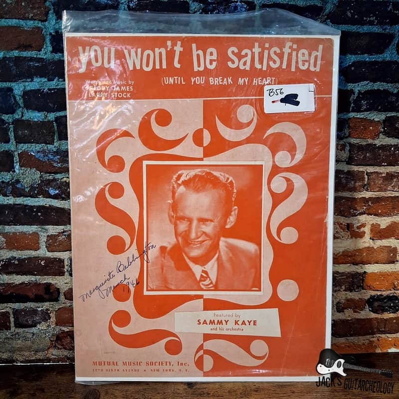 Vintage Sheet Music