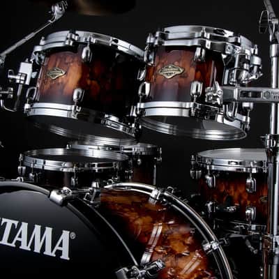 Tama WBST13A-MBR Starclassic Walnut/Birch Lacquer Rack Tom 13 - Molten Brown Burst image 15