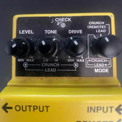Boss SD-2 Dual OverDrive (Silver Label) 1993 - 1998 - Yellow image 2