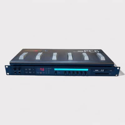 Rare Vintage 80s Korg A3 Stereo Multi-effects Processor with Korg FC6 Foot Controller Made In Japan - Legendary U2 Effects Rack image 2