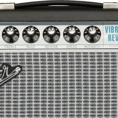 Mint Fender 68 Custom Vibro Champ Reverb Guitar Amplifier, with 2-Year Warranty image 2