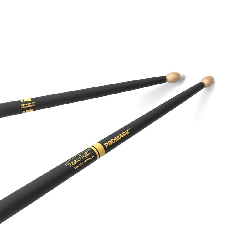 ProMark Stephen Creighton Signature ActiveGrip PBSC in Maple with Oval Tip in Black image 1