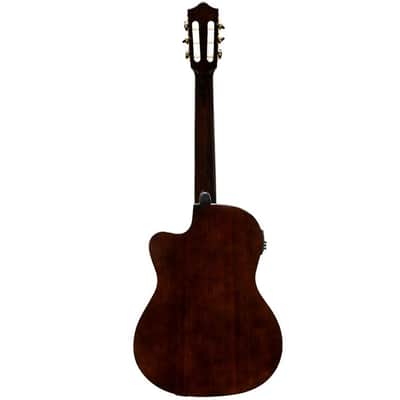 Stagg SCL60 TCE-NAT Spruce Top Nato Neck Classical Cutaway 6-String Acoustic-Electric Guitar w/EQ image 2
