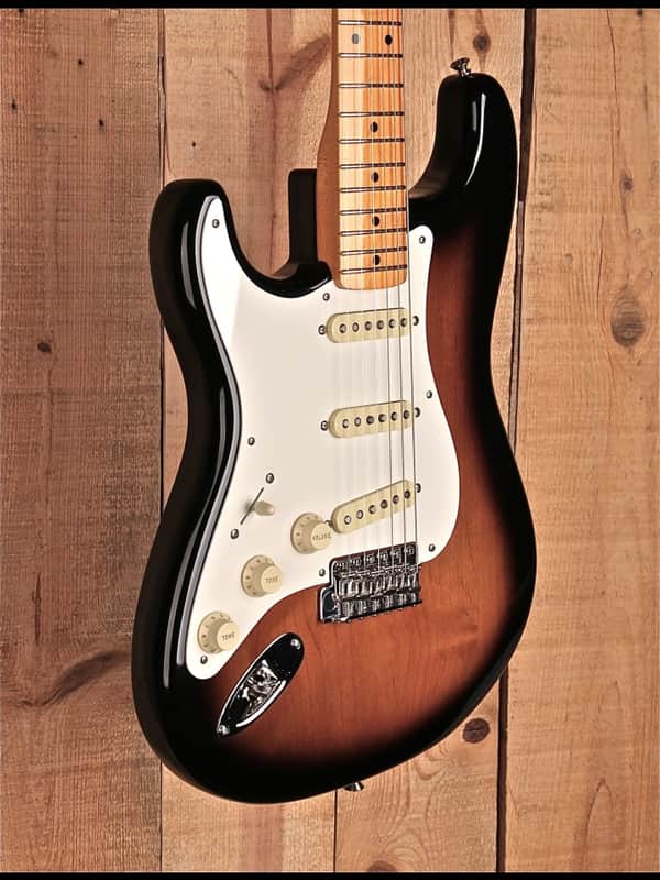 Fender American Vintage II '57 Stratocaster Left-Handed 2022 - Present - 2-Color Sunburst image 1