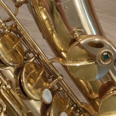 Tenor saxophone Selmer Mark VII 1977's Gold lacquer. image 11