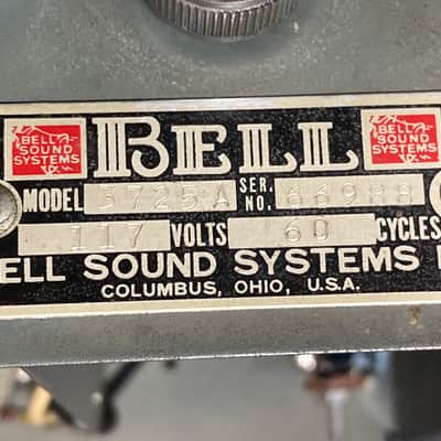Bell Sound  3725  1950 guitar amp Conversion image 12