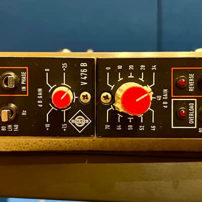 NEUMANN V476 B PAIR January 1983 - All Original and Fully Tested image 2