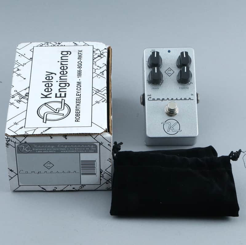 Keeley 4-Knob Compressor Guitar Effects Pedal P-30788 image 1