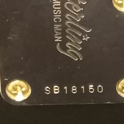 Sterling By Musicman JP70 7 String serial SB18150 - Black image 13