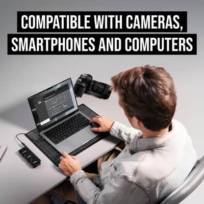 RODE Wireless GO (Gen 3) 2-Person Compact Digital Wireless Microphone Recorder Black Bundle with Grade Lavalier Lapel Microphone (2 Pack), Kellards Cleaning Cloth image 2