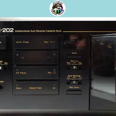 1991 Nakamichi RX-202 Uni Directional Auto Reverse UDAR Stereo Cassette Deck 120-240 Dual Voltage Selector Recapped, New Belts Fully Serviced 07-10-2026 Excellent Condition #601 image 3