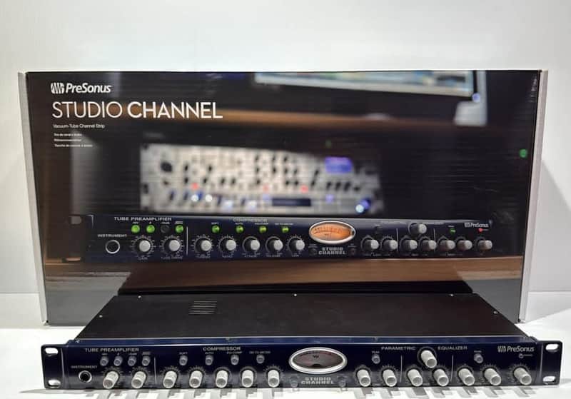 PreSonus Studio Channel Tube Preamplifier  - Black image 1