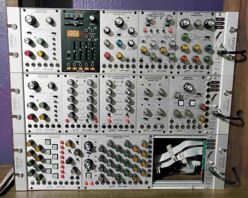 Behringer 2500 Modular Synthesizer - Complete set of Modules + Extras. image 1