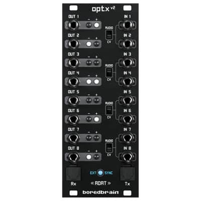 Boredbrain Optx v2 ADAT Optical Converter Eurorack Module image 1