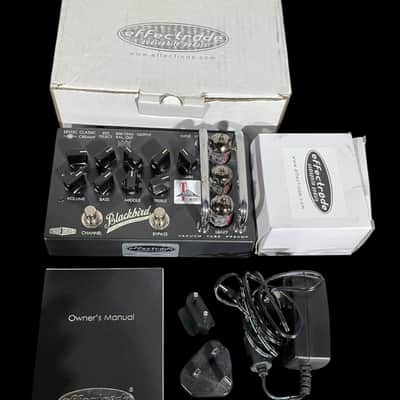Effectrode Audiophile Pedals Blackbird Tube Preamp - Black X12889 image 1