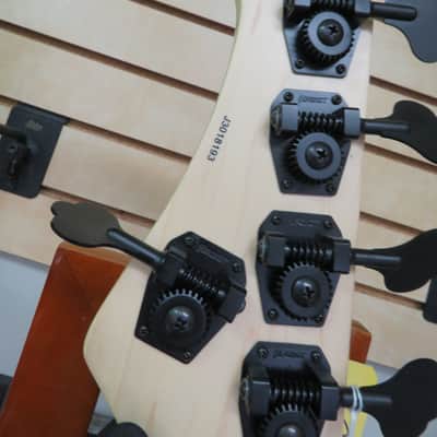 Jericho Alpha Blacker 5 - 5 String Electric Bass with Hard Case image 12