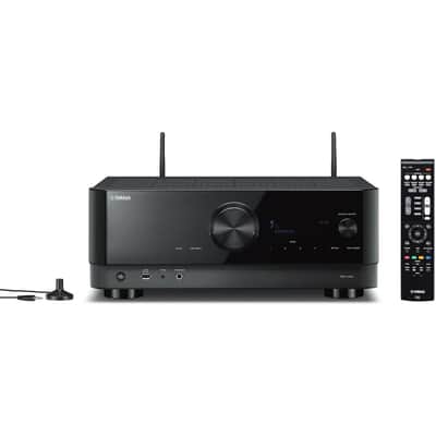 Klipsch Klipsch Reference R-610F 5.1 Home Theater System, Black withYamaha RX-V4A 5.2-Channel AV Receiver with 8K HDMI and MusicCast image 5