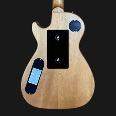 Cream T Aurora GX Pickup Swapping Electric Guitar Naked Whiskerburst, Spalted Maple w/Deluxe Gigbag image 2