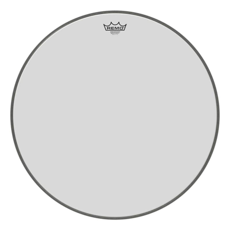 Remo 22" Emperor Smooth White