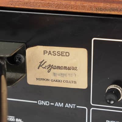 Yamaha CR-820 Vintage Stereo Receiver – Restored – 1-Year Warranty image 20