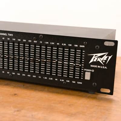 Peavey Q215 Stereo Graphic Equalizer EQ CG010VT image 2