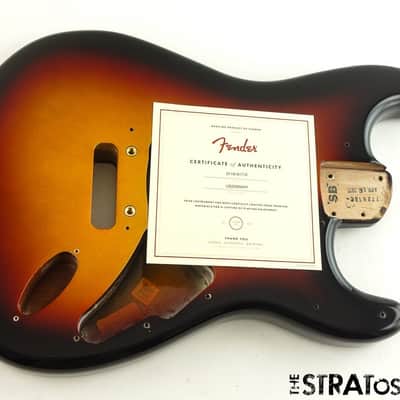 Fender American Ultra II Stratocaster Strat BODY, USA Guitar Alder Ultraburst image 2
