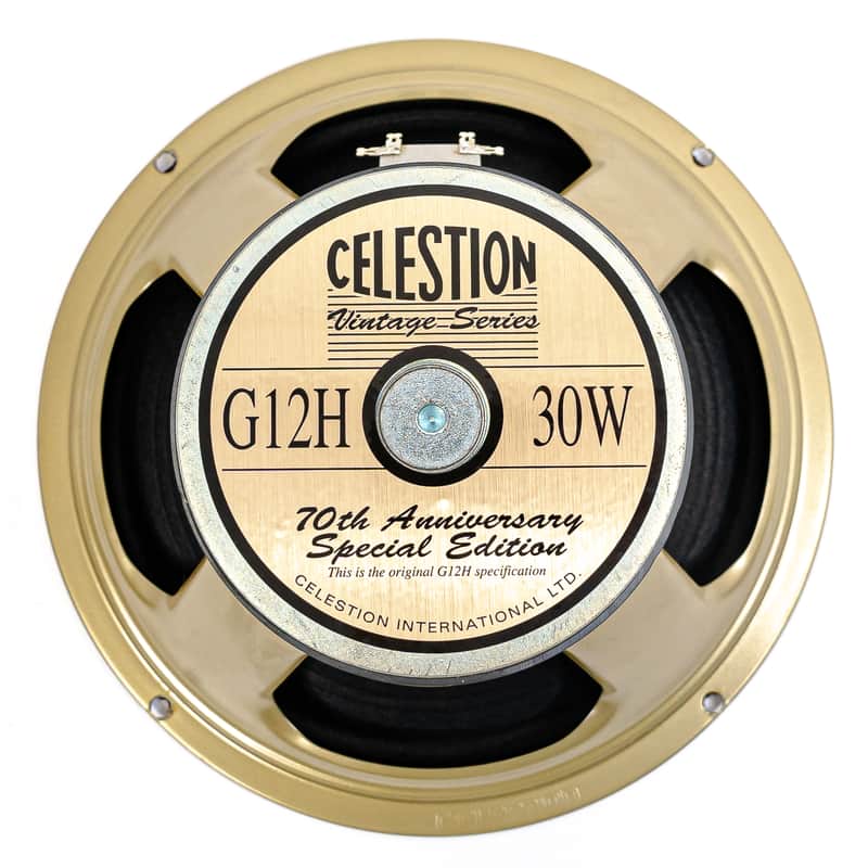 Celestion G12H 70th Anniversary 12” Guitar Speaker – 30W, 16Ω, Classic Rock Revival image 1