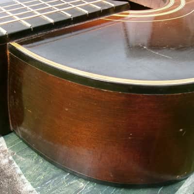 1961 Yamaha Nippon Gakki Dynamic Guitar No.10A Red Label  Dark Brown Bild 13