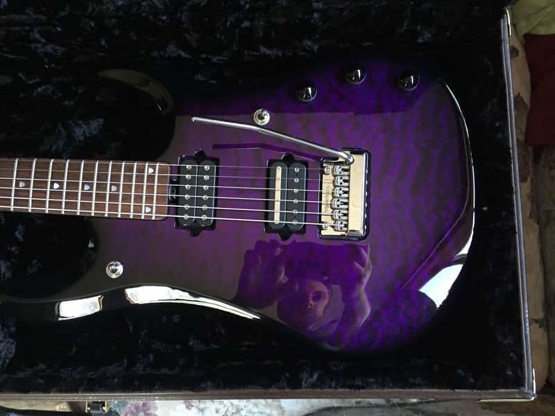 Music Man John Petrucci JP6 BFR Baritone Amethyst Burst image 1