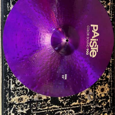 Paiste 22" Color Sound 900 Series Ride Cymbal - Purple image 1