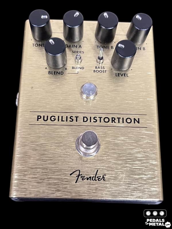 Fender Pugilist Distortion 2018 - Present - Yellow X8589 image 1