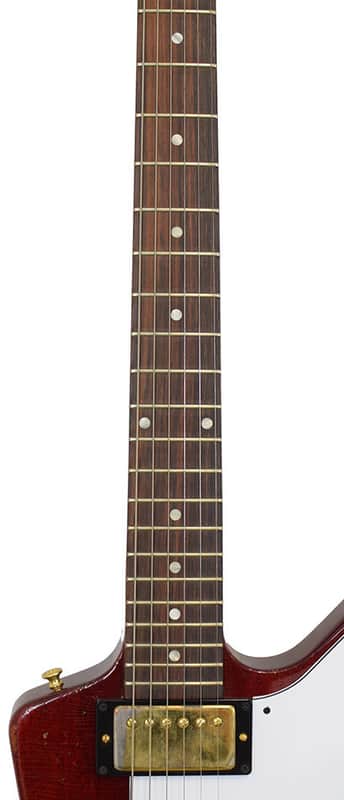 Gibson Explorer 1958 Extra Cut Faded Cherry Aged | Reverb