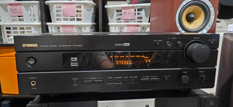 🎵 Yamaha HTR-5550 5.1 Ch AV Receiver - Natural Sound / Black Beauty