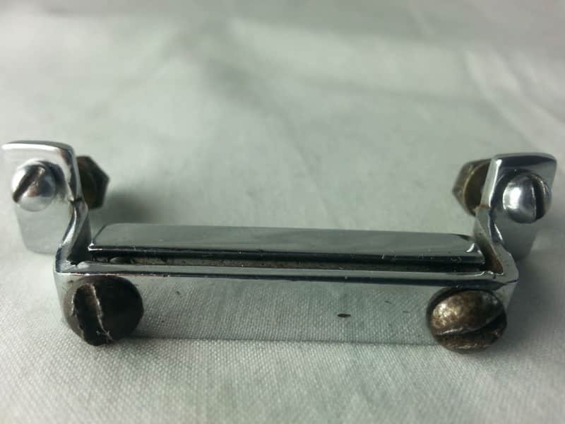 *Gretsch Chrome Butt Plate 1 7/8" Snare Drum Part Vintage USA Broadkaster RB 50s image 1