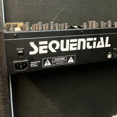 Sequential Pro 3 37-Key 3-Voice Monophonic / Paraphonic Synthesizer 2020 - Present - Black with Wood Sides image 10