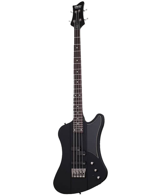Schecter Nikki Sixx Signature Bass Satin Black | Reverb