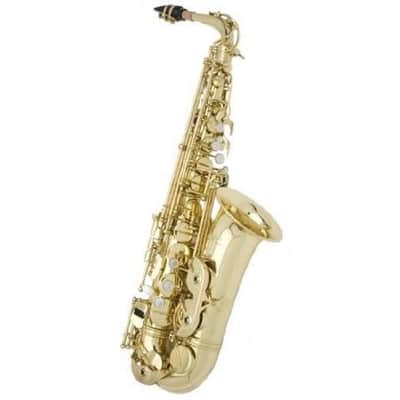 Antigua XP Eb Alto Saxophone, Yellow Brass, Ribbed Construction