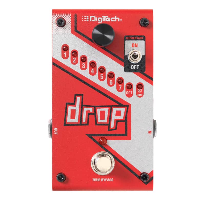 DigiTech The Drop Compact DropTune Pitch Shifter Pedal, Open Box (Like New) image 1
